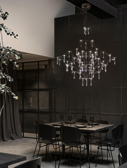 Modern chandelier Web