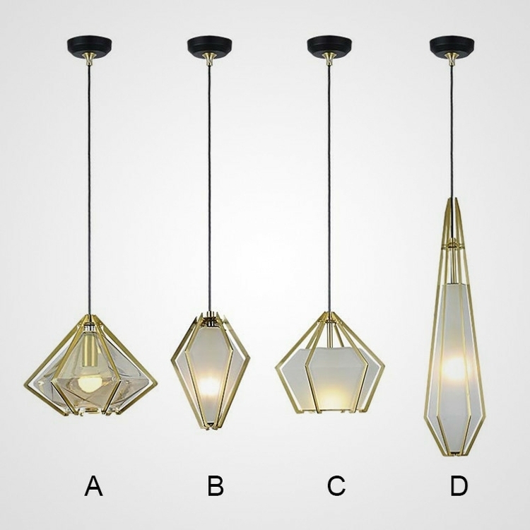 Pendant luminaire Amber