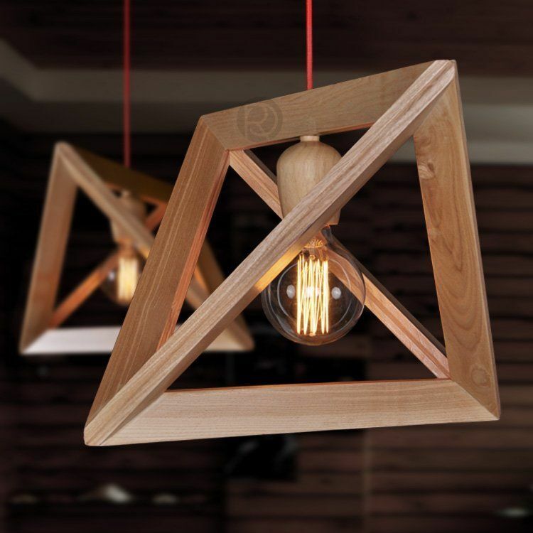 Lamp Wood Wooden Figure by Elegants Light
