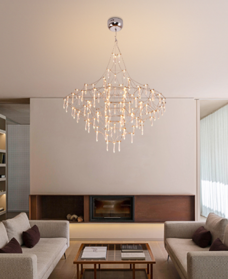Modern chandelier Web