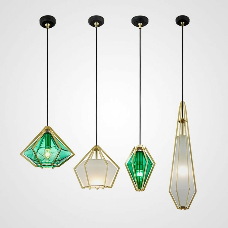 Pendant luminaire Amber
