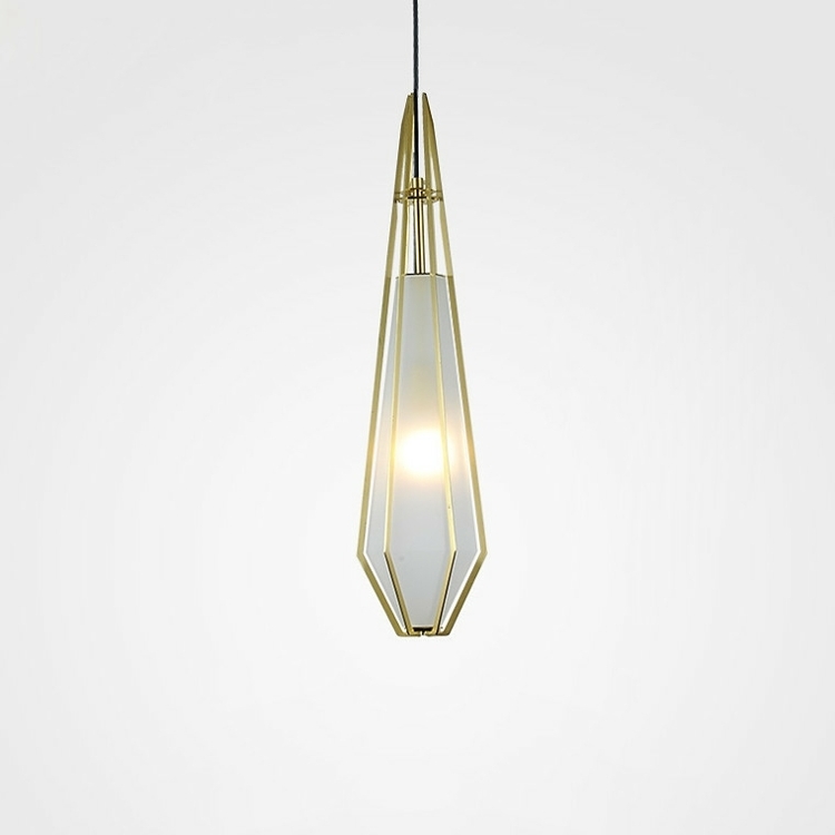 Pendant luminaire Amber