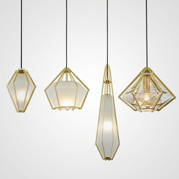 Pendant luminaire Amber