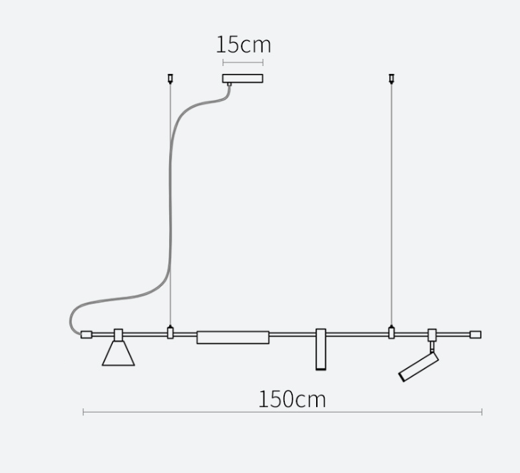 Modern Chandelier Kappler