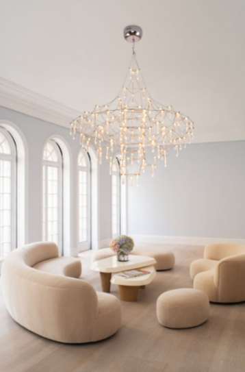 Modern chandelier Web