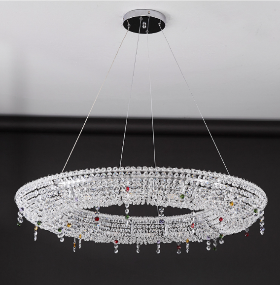 Modern chandelier Topaz