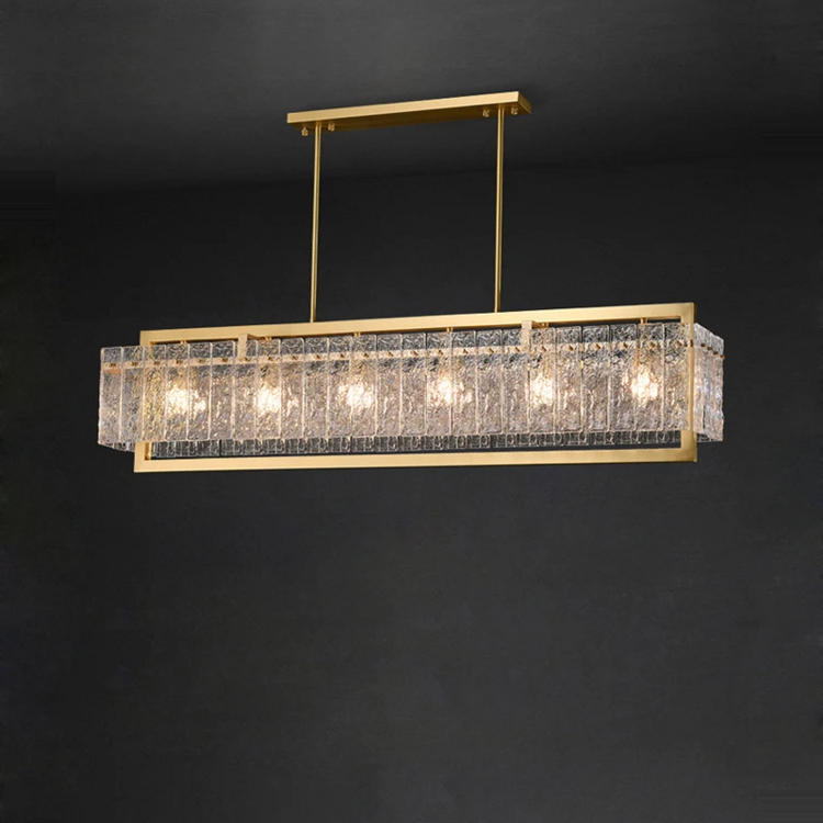 Chandelier on a bar Duvall Long