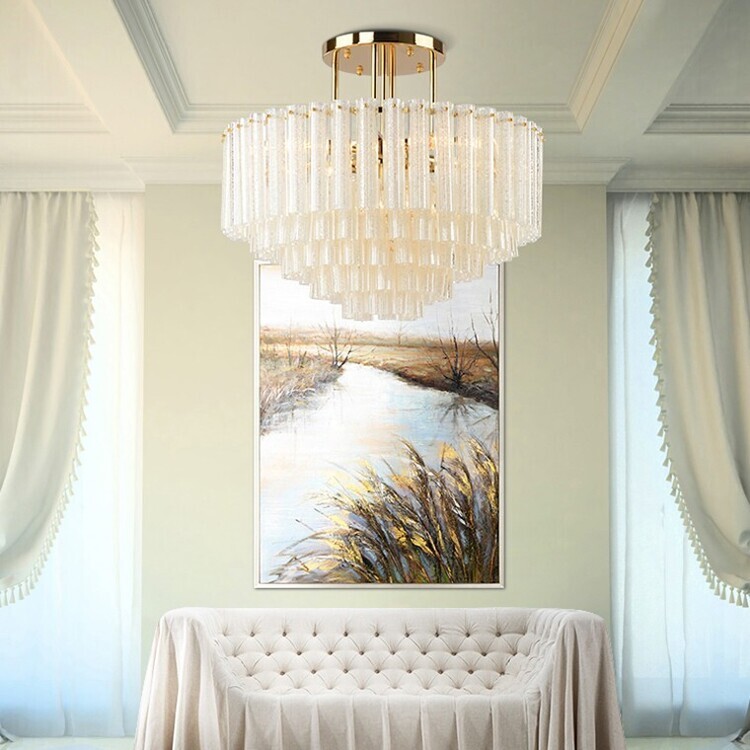 Ceiling-mounted chandelier Valarie