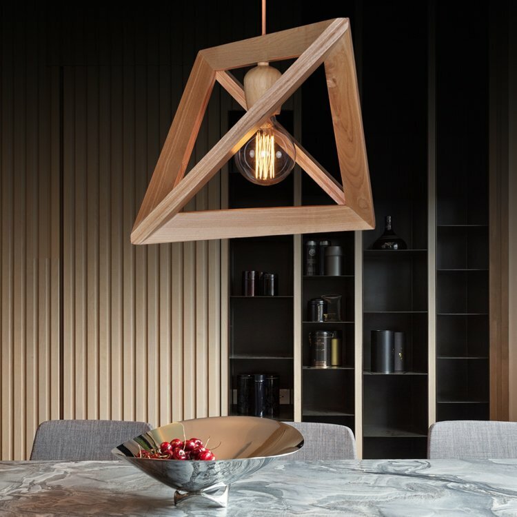 Lamp Wood Wooden Figure by Elegants Light
