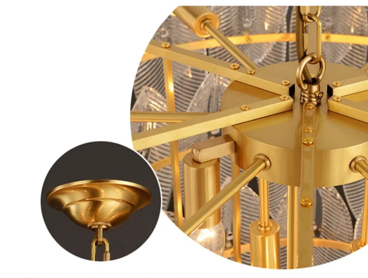 Pendant chandelier Tessy