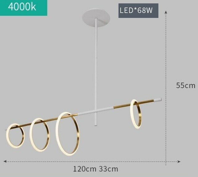 Modern Chandelier Moise