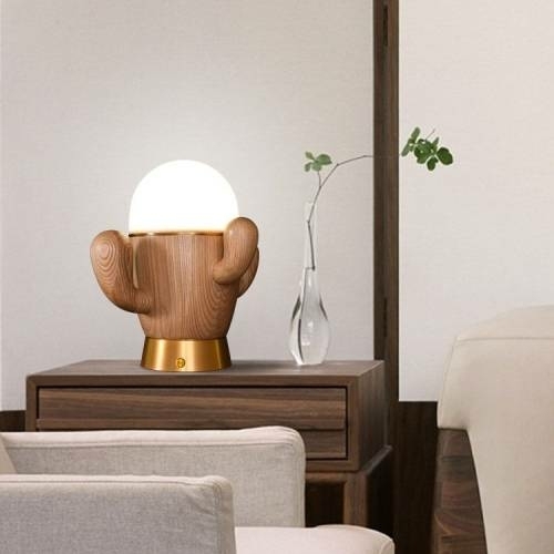Desk lamp Сactus