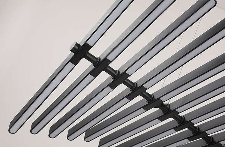 Modern chandelier Ridge
