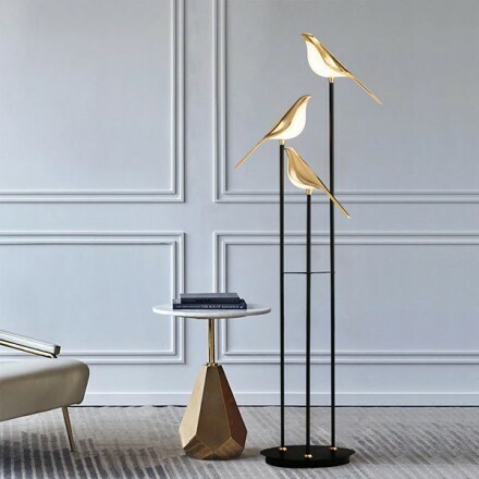 Floor Lamp Birds