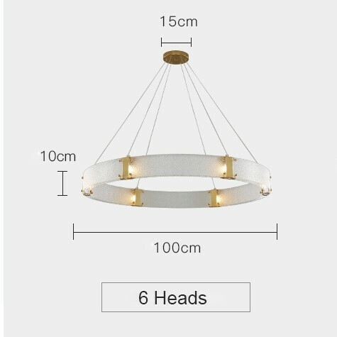 Modern chandelier Jennica